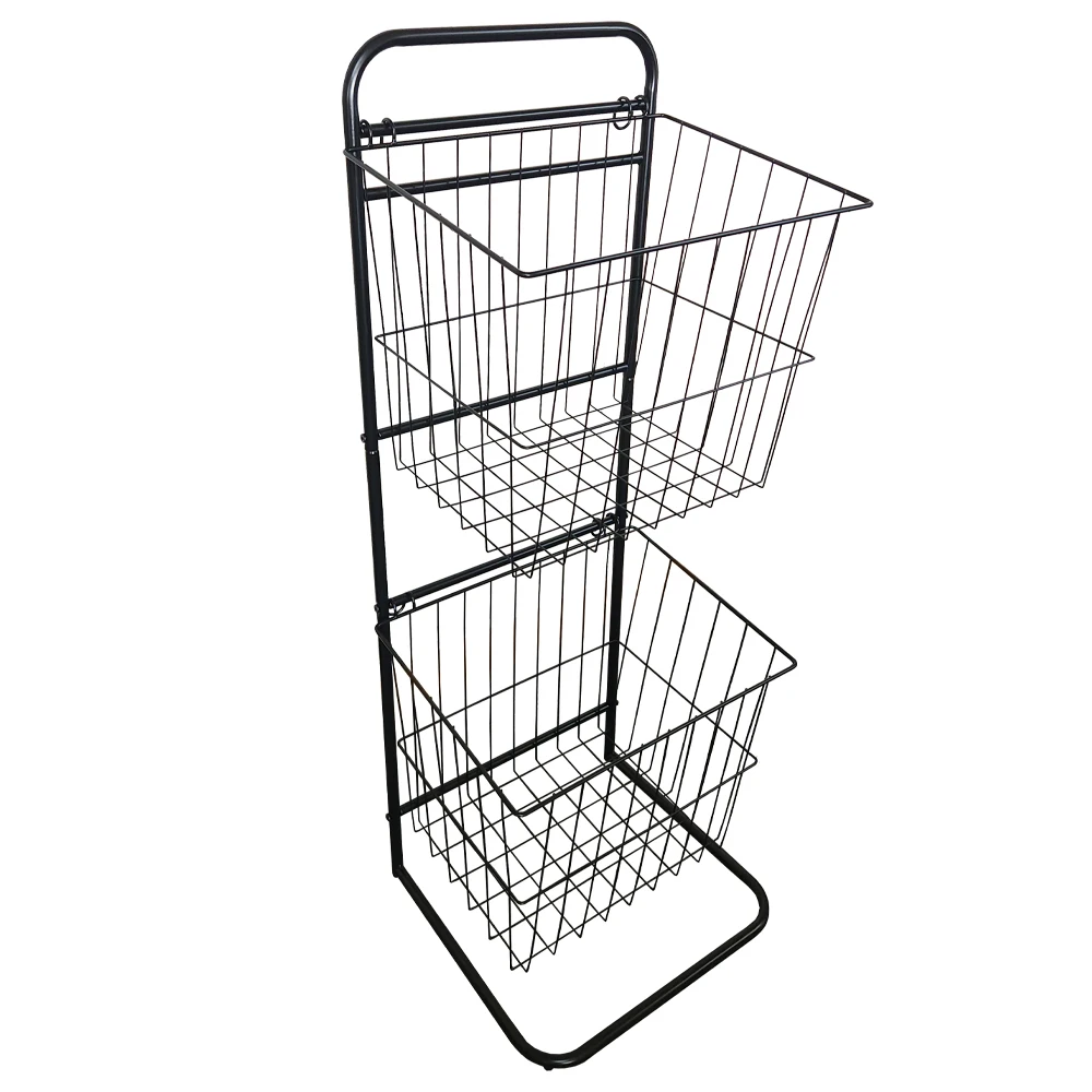 Top Quality Made In Taiwan China Multifunctional 2-Tier Dirty Clothes Rack Easy Assemble Use For Bathroom