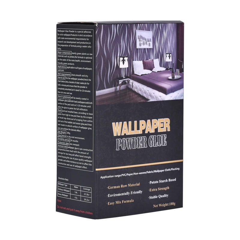 Quickly dissolve in cold water wallpaper adhesive powder glue