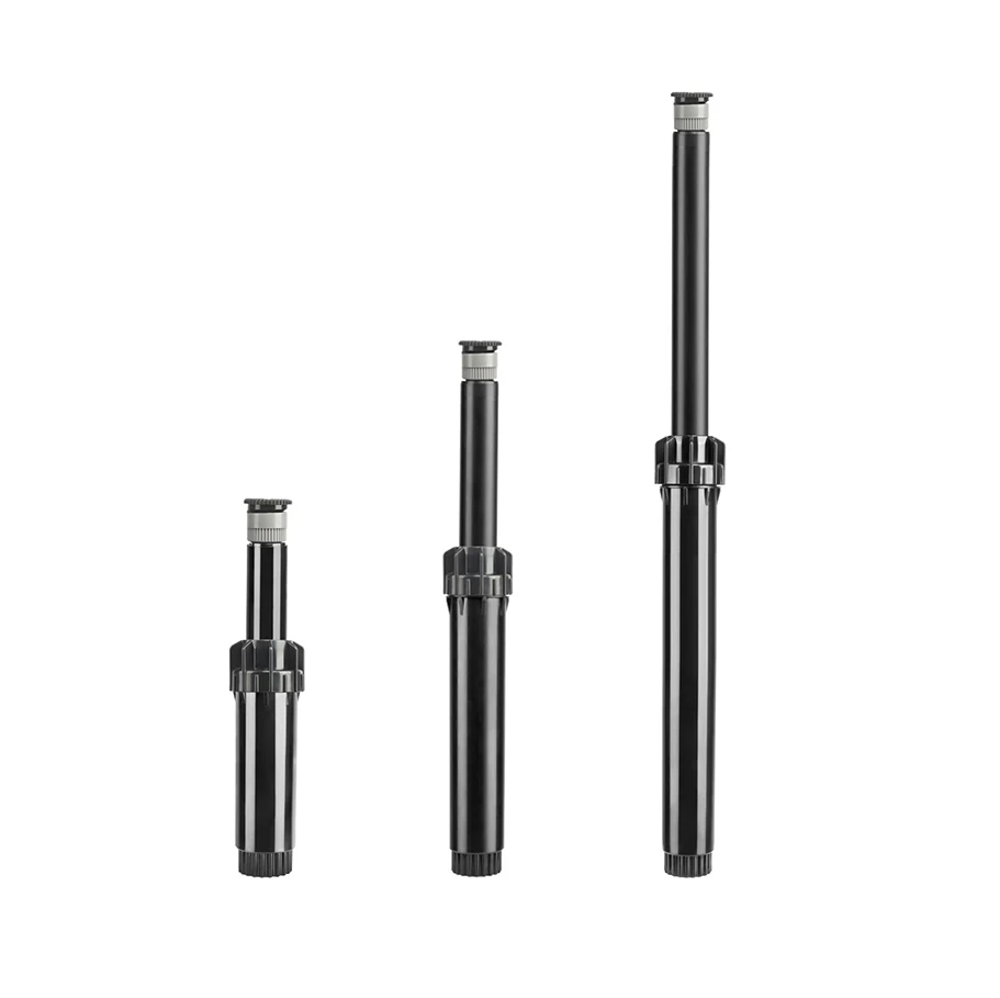 Professional Manufacturer Plastic Pop-Up Sprinkler Radius 2.5 to 5.2m Irrigation Machines Sprinkler with Filter Screen