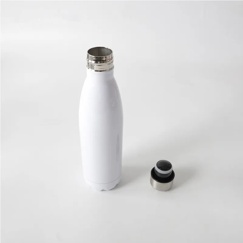 HEM Wholesale 500ML Stainless Steel Sublimation Sports Cola Shape Drinking Water Thermal Bottle Tumbler Vacuum Flasks