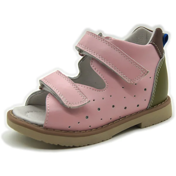 Детские ортопедические Босоножки ручной работы, обувь, сделанная в Китае, фабрика Медицинской Обуви