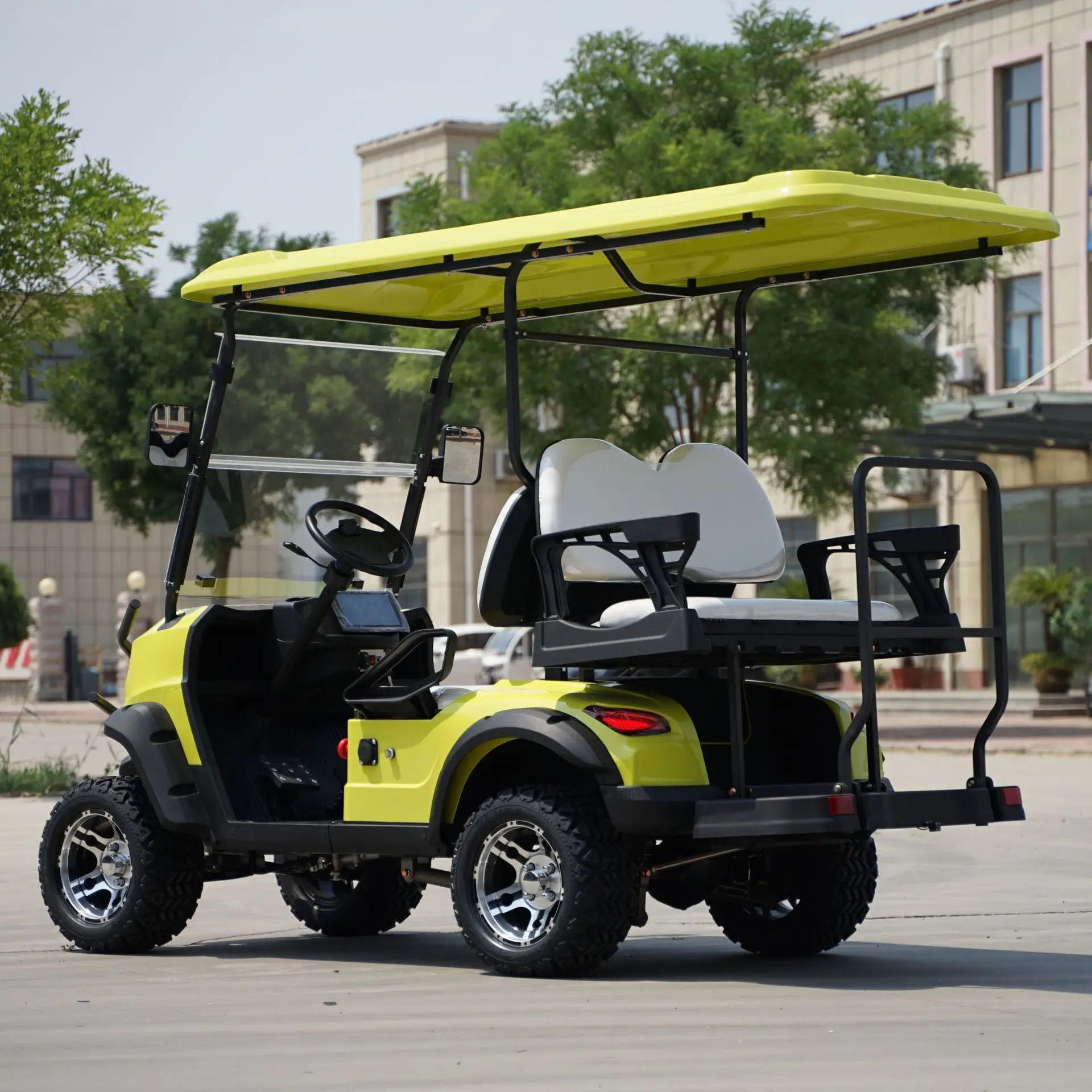 Electric 4wd golf cart 4 seats Electric buggy car Tourist area Park tour bus Off-road vehicle Golf Cart Club Car