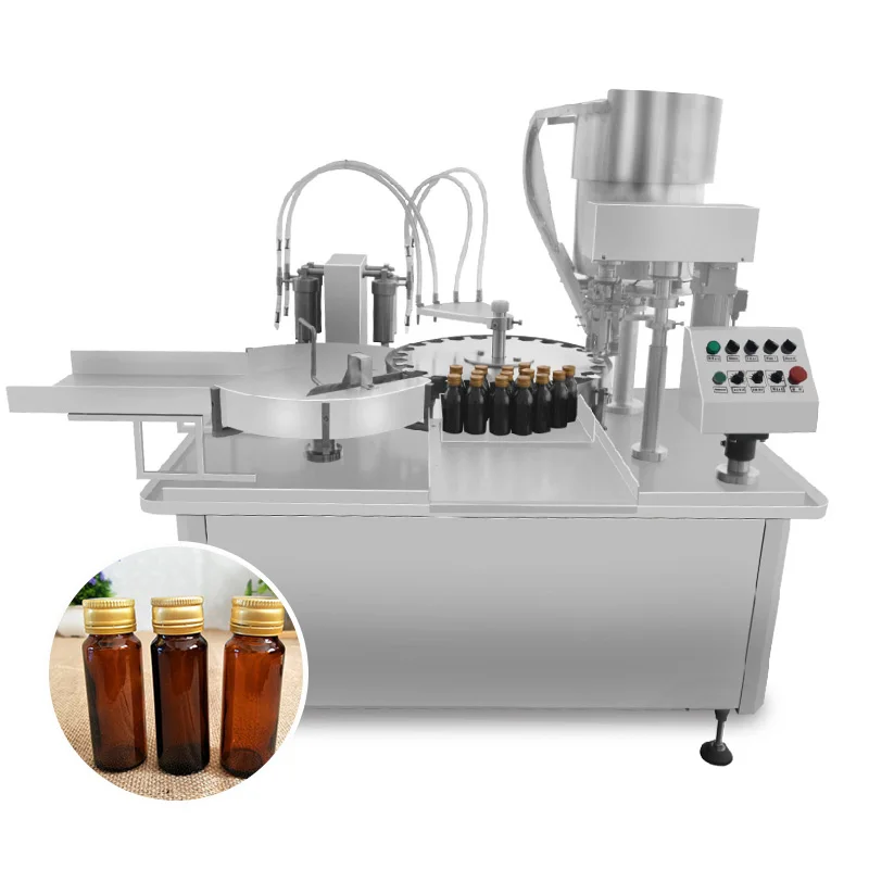 High Precision effective automatic pharmaceutical small scale bottling filling