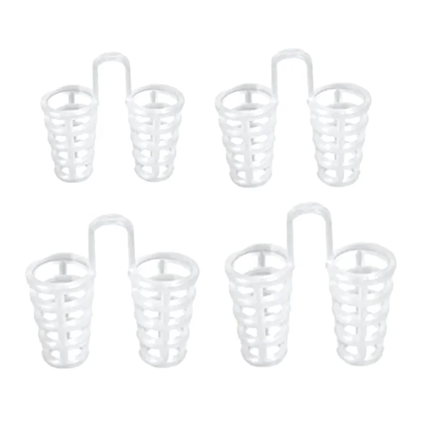 8PCS Nose Vents Anti Snoring Devices, Ease Breathing Simple Snoring Solution Different Sizes Breathing Relief Nasal Dilator
