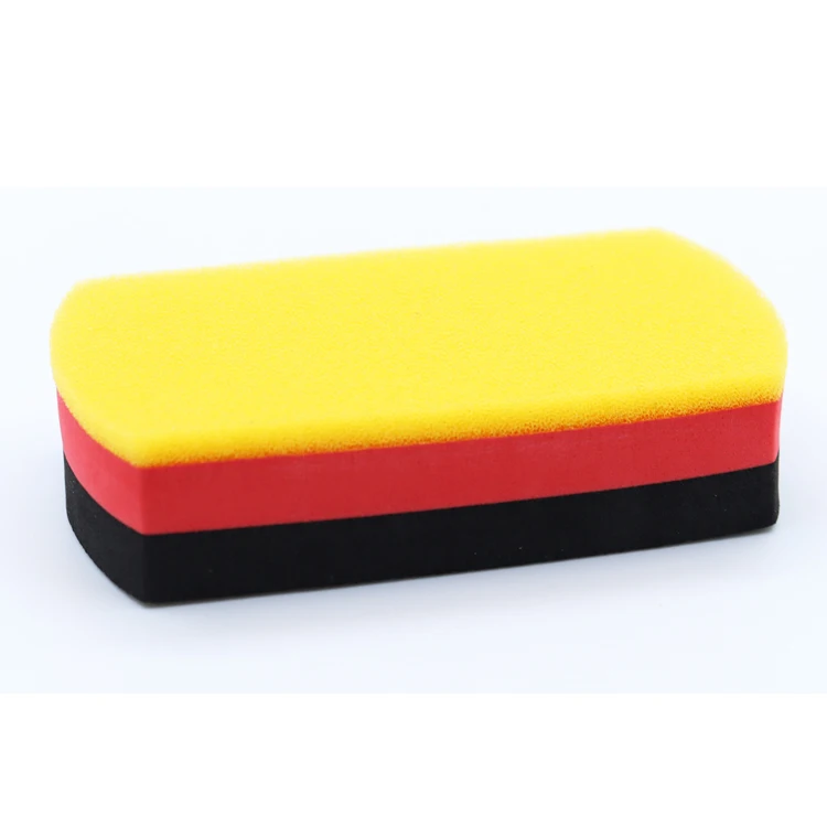 Car Ceramic Coating Sponge Automobiles Glass Nano Wax Coat Applicator Pads Sponges for auto waxing polishing