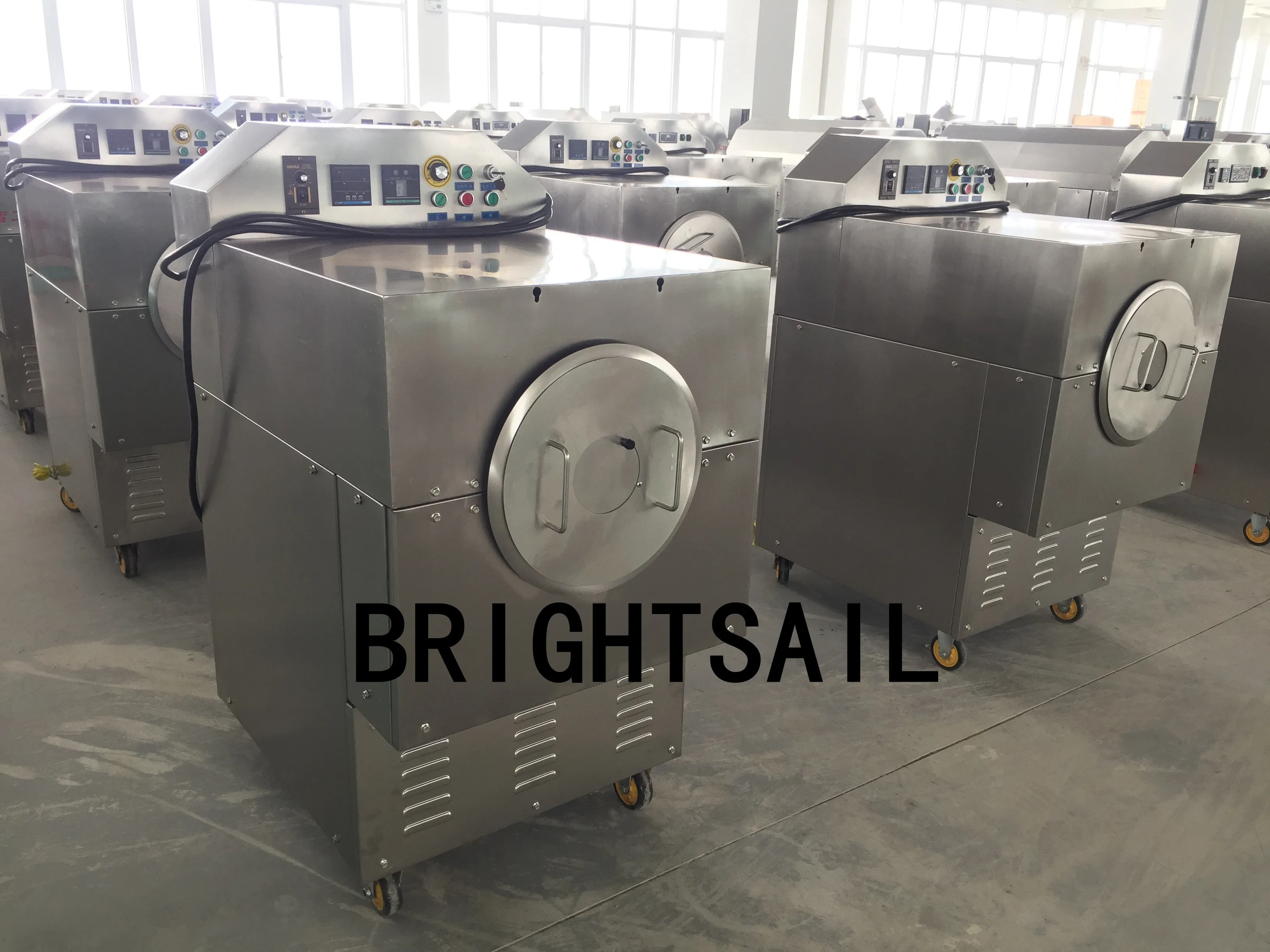 
Brightsail nuts almond walnut roasting machine peanut coffee bean roaster 