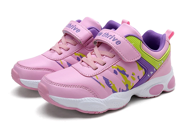  Оптовая продажа Розовая обувь для девочек повседневная спортивная улицы зимний сезон