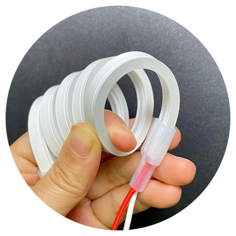 cabinet linear flat 4mm 4x8mm 4x10mm 5cm cuttable pure silicone waterproof led neon flex 12v strip rope light 24v