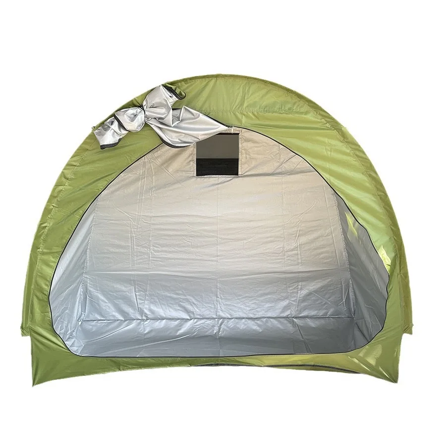 2024 Hot Factory Wholesale Waterproof Bike Pack Tent for Storage with Carry Bag Cover Folding Bike Tent for Camping Outdoor