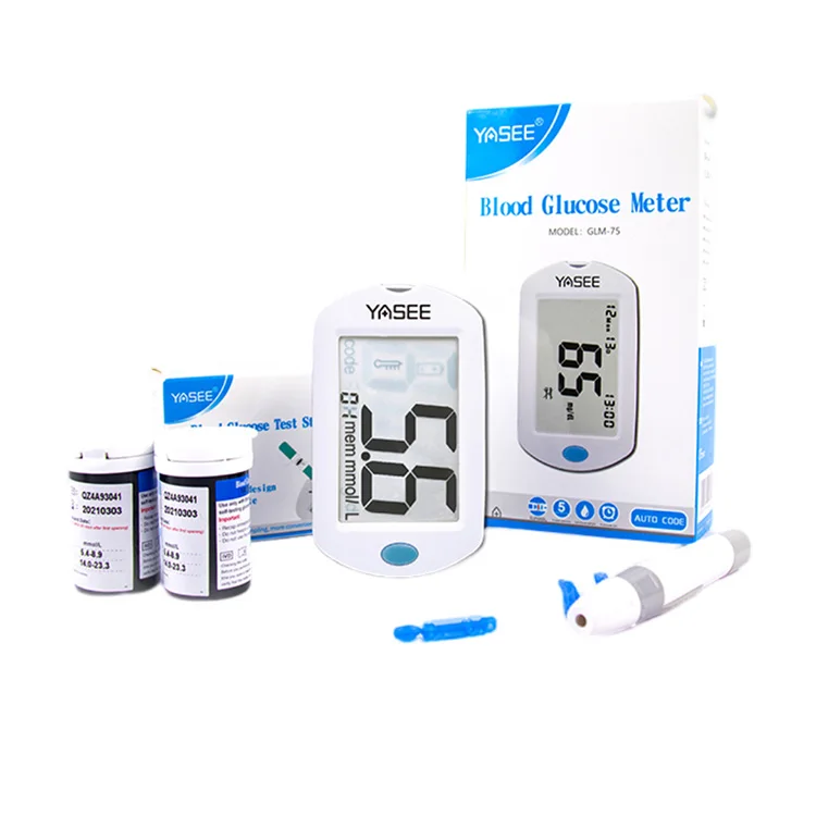 Quick Check Blood Glucose Meter OEM Glucometer and Diabetes Monitor Bloedglucosemeter