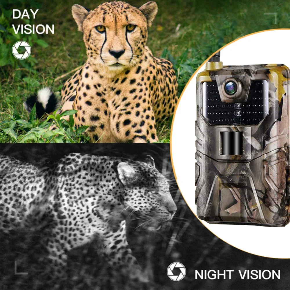 SuntekCam hot mms hunting trail camera 4g waterproof wild camera 2K 30MP with free cloud live streaming HC-900Plus-Li