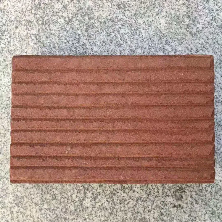 Chinese  natural stone With Rough Finish non slip surface Red Sandstone