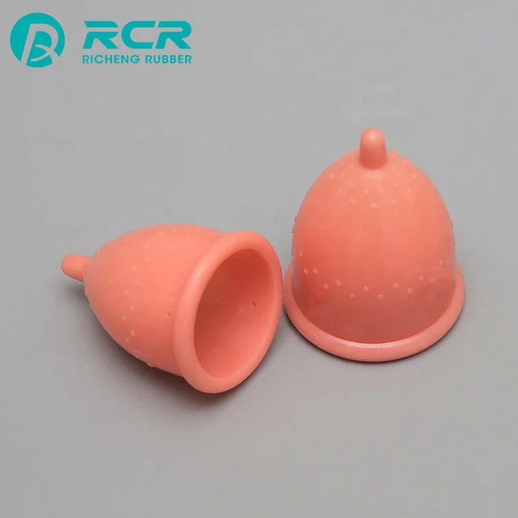 various Customized color silicone menstrual cup for medical