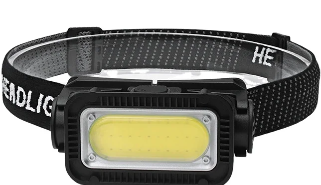 Outdoor Running Climbing Working 1200 mAh Multifunctional Headlight rechargeable ABS Plastic Work Light 450 Lumens Headlight