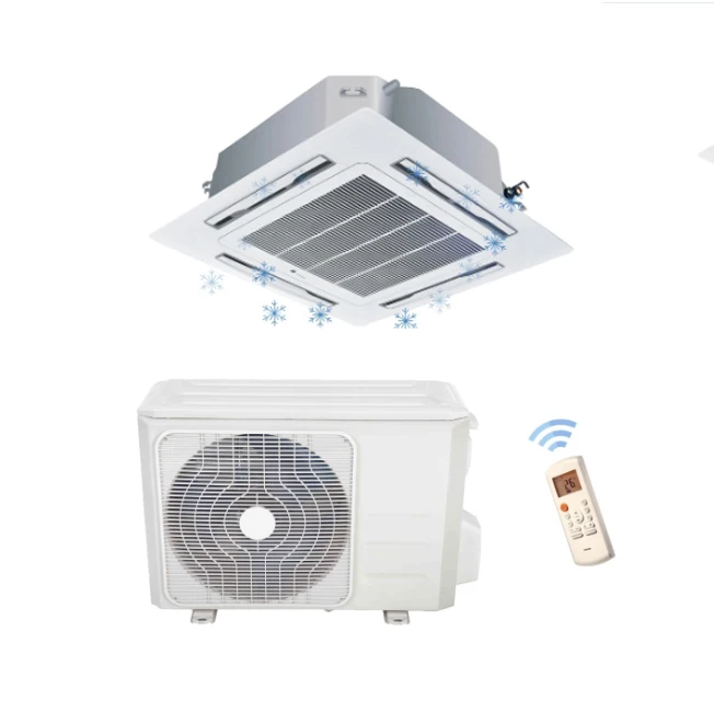 14Kw China Factory Seller Save Energy Cassette Fan Coil Unit Ceiling Cassette 18,000 Air Conditioner