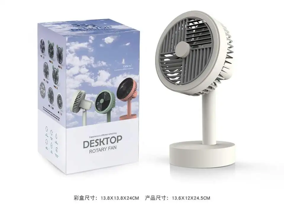 Mini Handheld Rechargeable Cooler Fan Silence Portable USB Cooling Fan With LED Light
