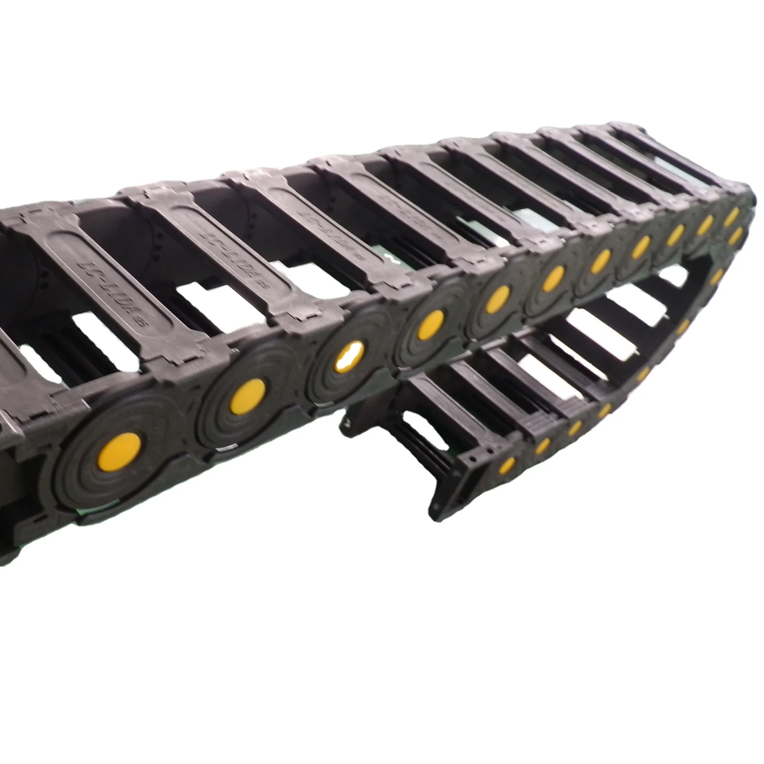 Flexible plastic drag chain cable carrier system cable track for cnc machine