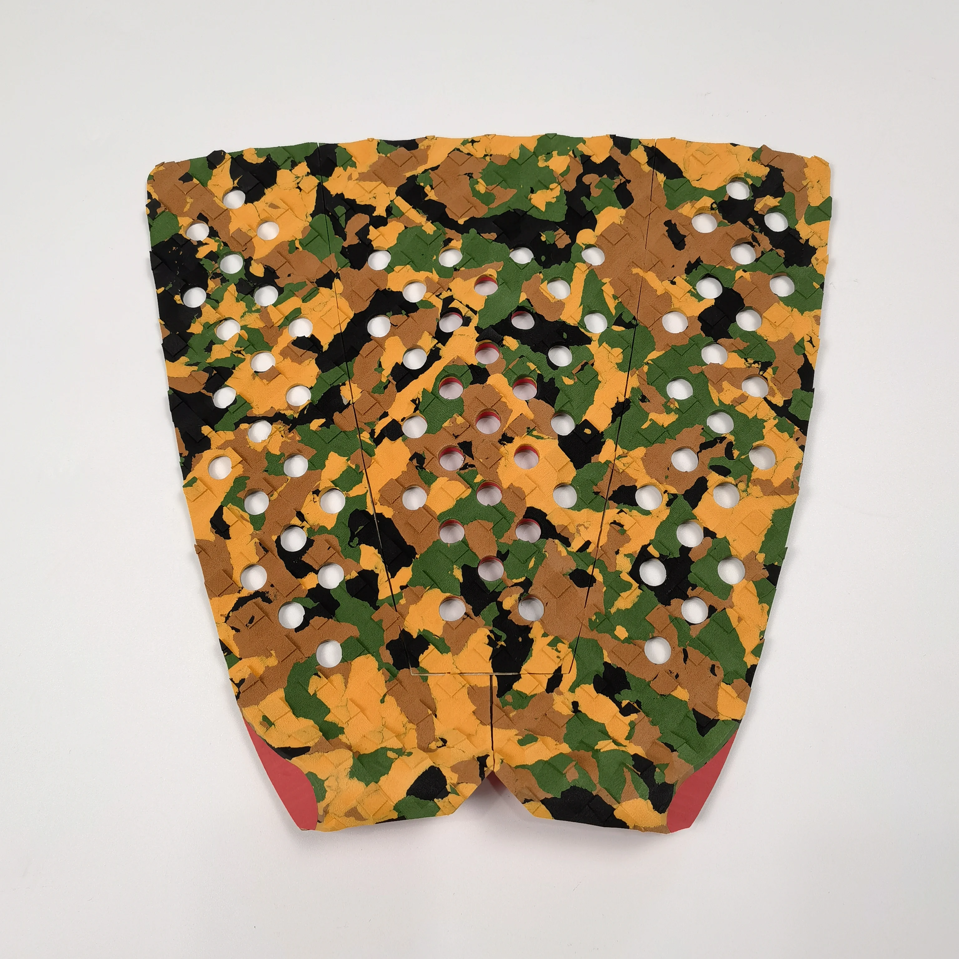 Premium Full Size Maximum Grip Super Strong Adhesive Surfboard Traction Pad 3 Piece for Surfing or Skimboarding