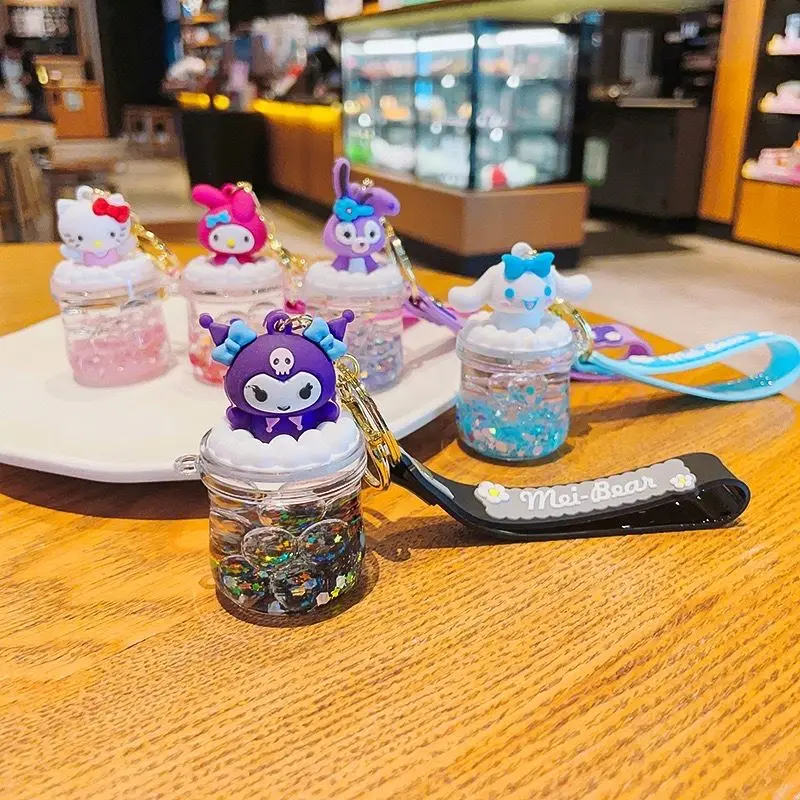 Wholesale custom design metal key chain 3D silicone doll gift bag pendant school bag accessory car cute PVC keychain