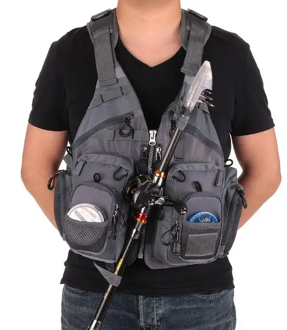 Многофункциональный спасательный жилет для морской рыбалки