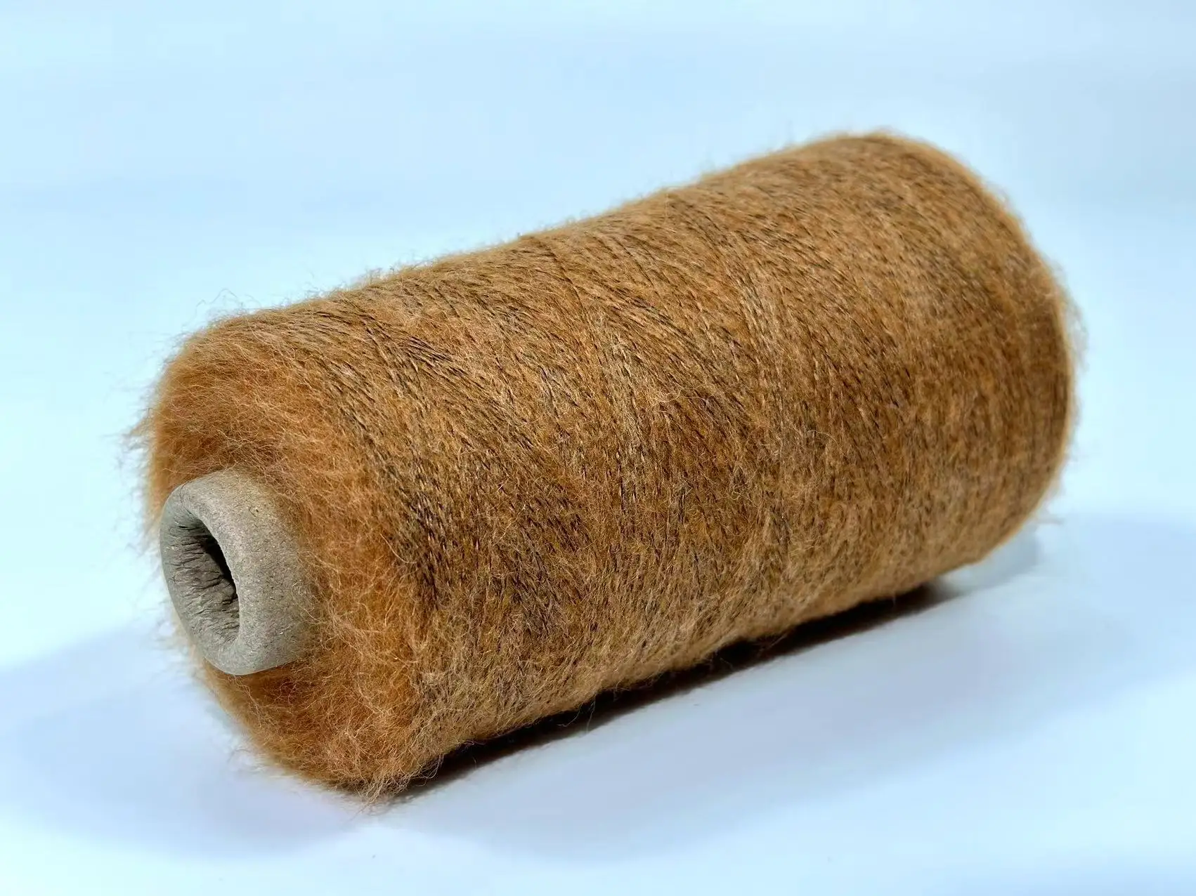 100% Mohair Yarns Wool Camel Acrylic Polyester Blend with Spandex Brush Yarn