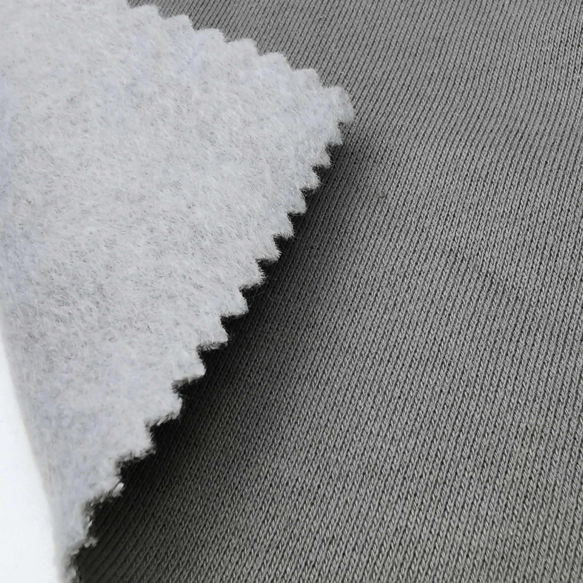 FOG brand wei pants fabric cotton polyester thick grasping wool ring cloth autumn and winter warm fashion cloth knitted fabric