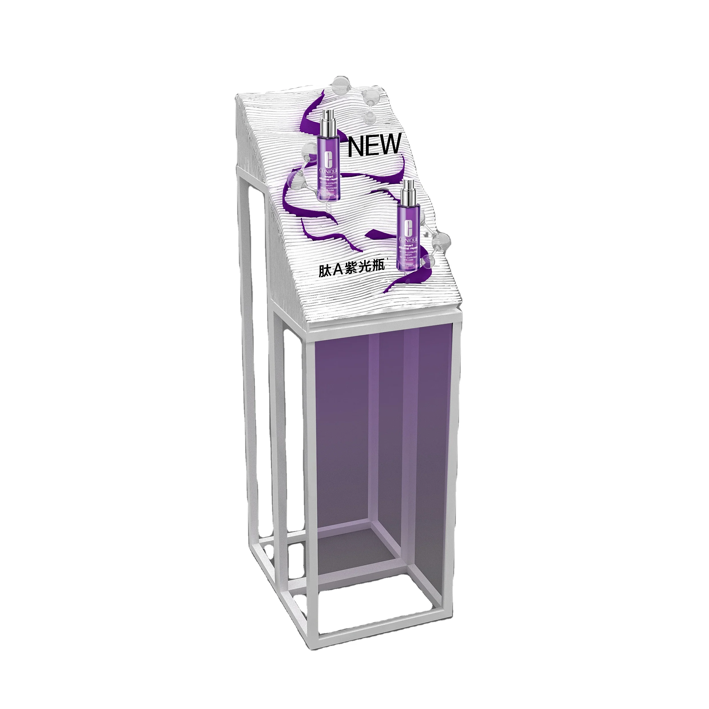 Best product customized retail shop store shelf makeup cosmetic display stand Countertop display stand