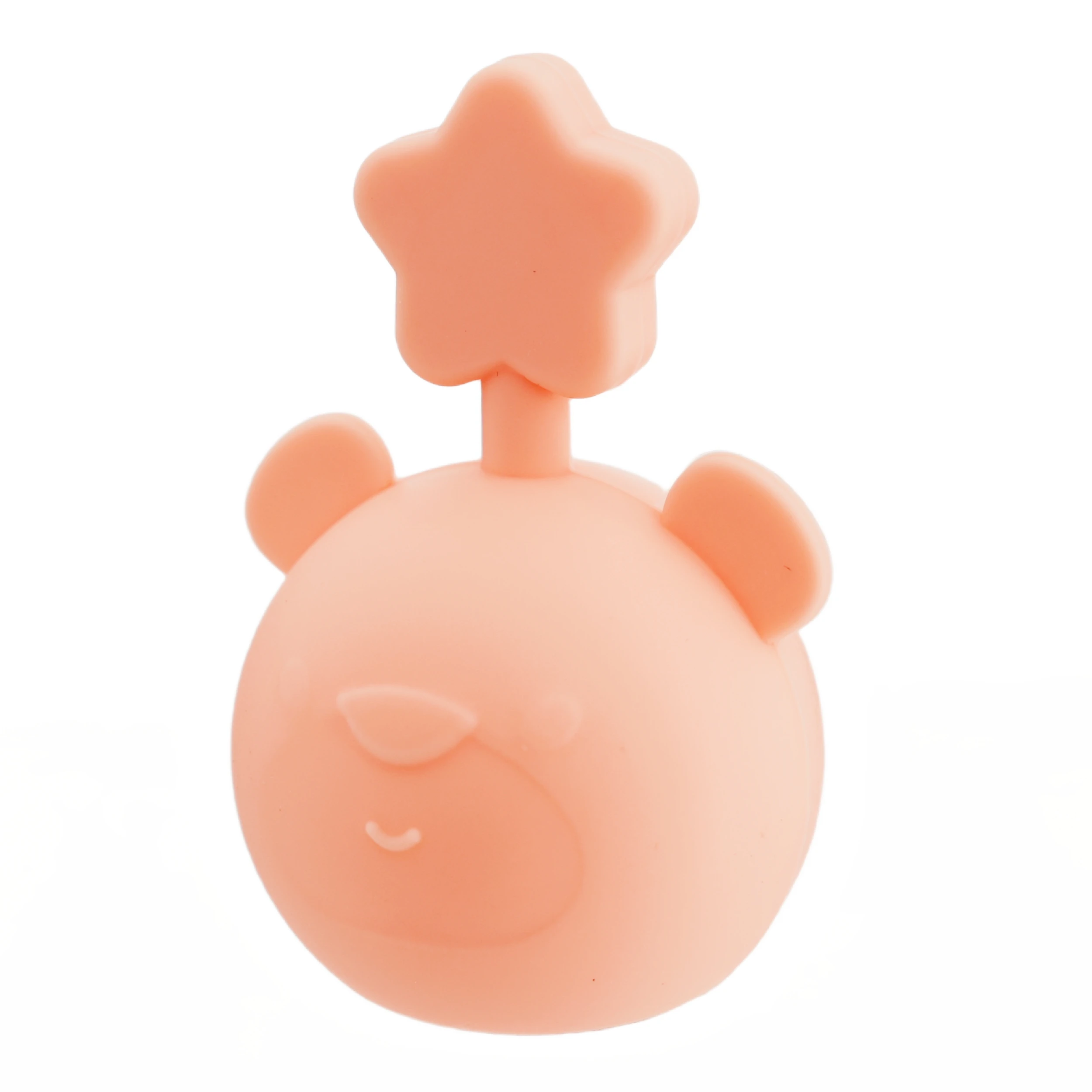 Wholesale Customize 100% Food Grade BPA Free Leak Proof Manual Portable Breast Pump milk collector Cute Bear Silicone Stoppers