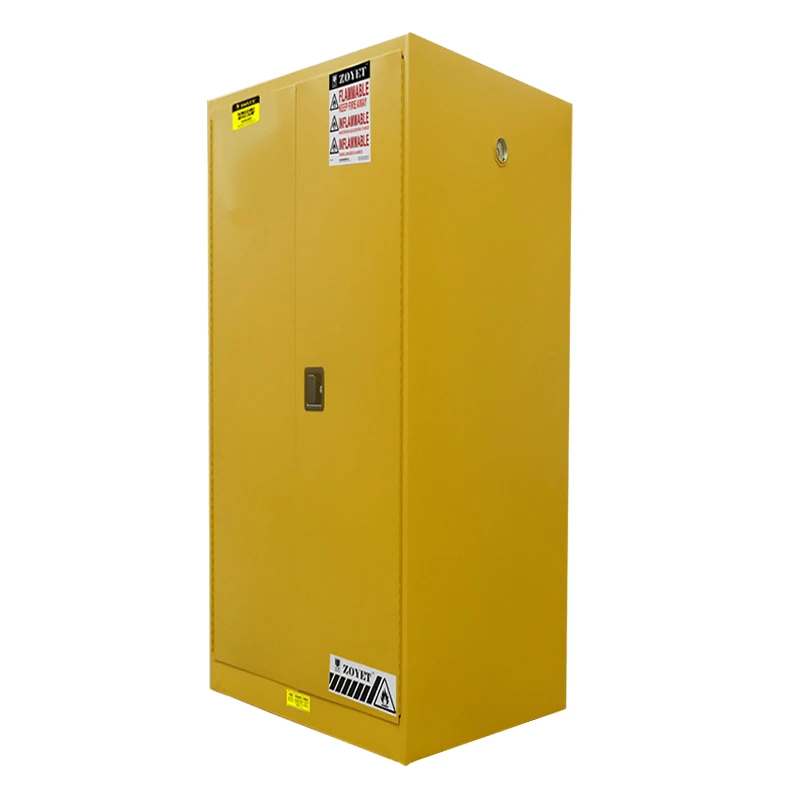ZOYET вертикальные 200L барабанные шкафы безопасности для хранения масляных барабанов