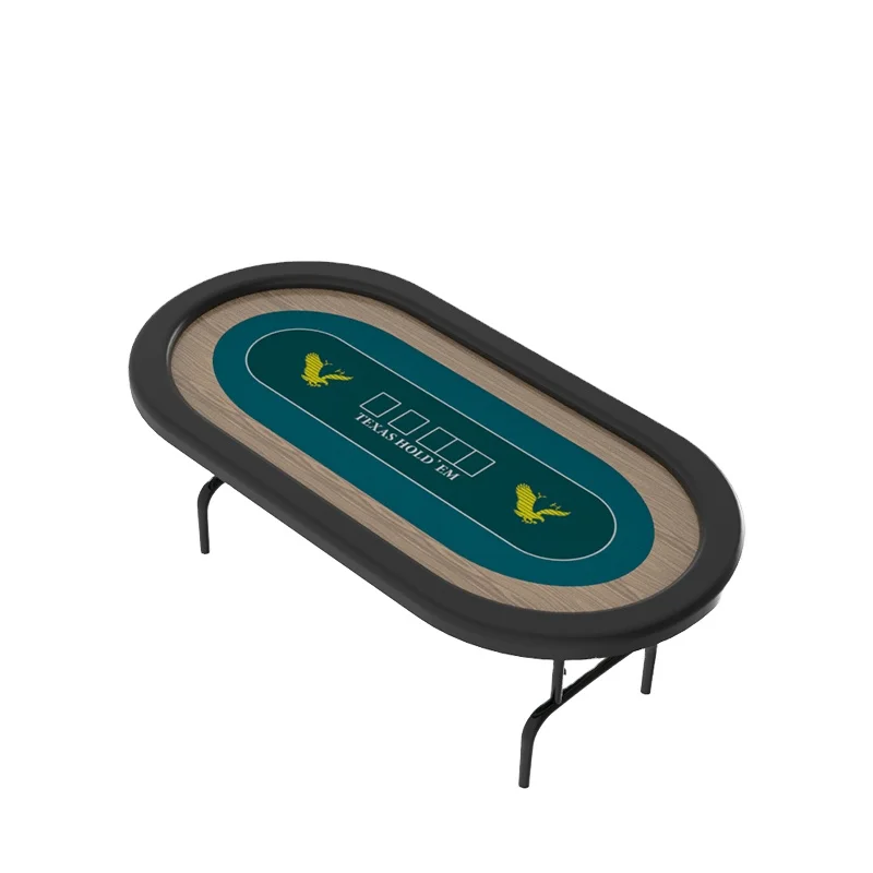 YH Professionnel Folding Cheap Price Texas Casino Card Game Table Easy To Assemble