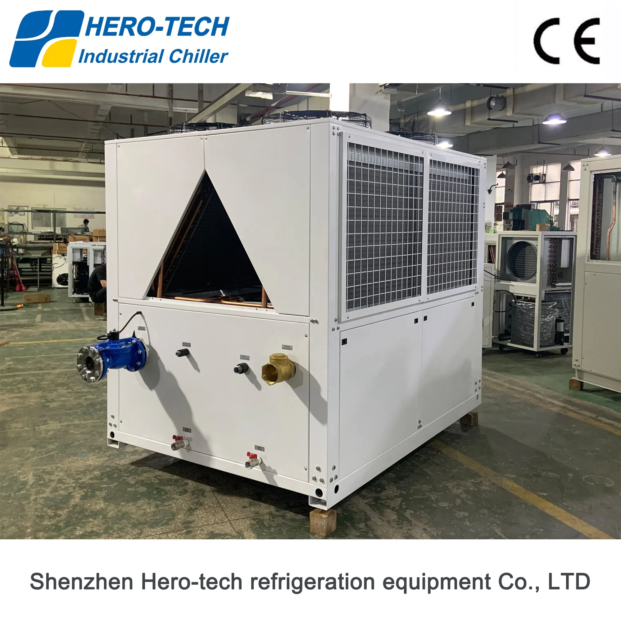 30HP air cooling Industrial low temp sub zero glycol water chiller