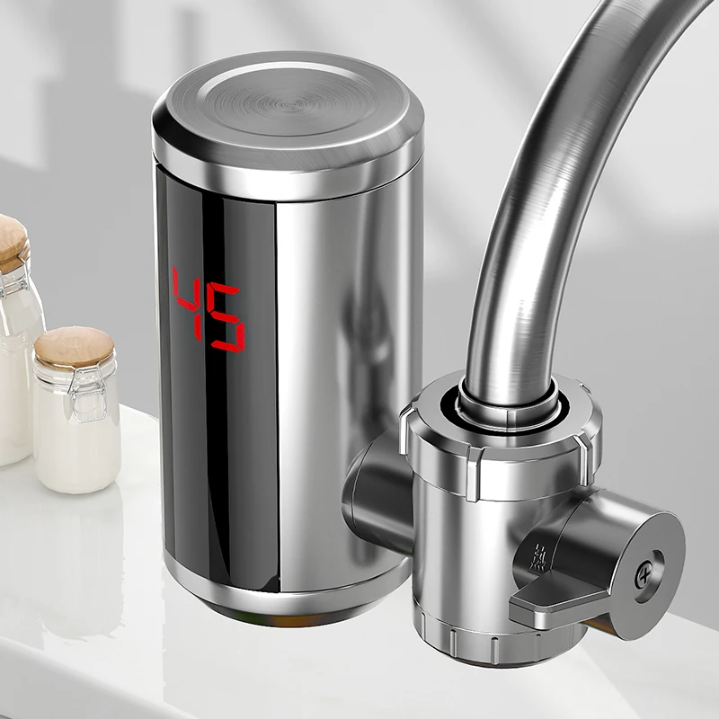 High Quality Wholesale Custom Cheap Quick Installation Kitchen Tankless Heater Mini Tap Instant Hot Water  Electric Faucet
