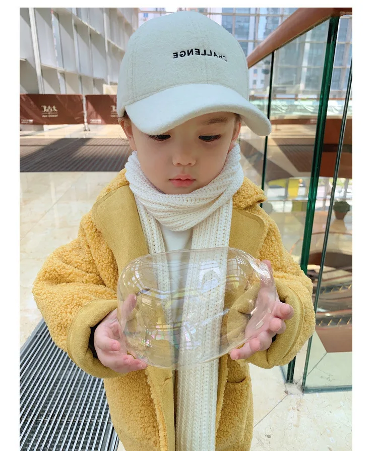  Япония и Южная Корея Новинка зимы изысканная детская одежда От 3 до 8 лет; Модное детское пальто для девочек из оленьей кожи с плюс кашемировое