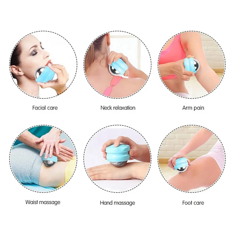 Cryosphere Cold Massage Roller Ball -Massage Ball for Cold & Heat Relie