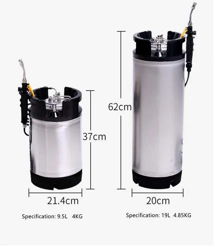 
Stainless Tank Sprayer with ONE or TWO output connection window tint tools car vinyl film wrapping tools 