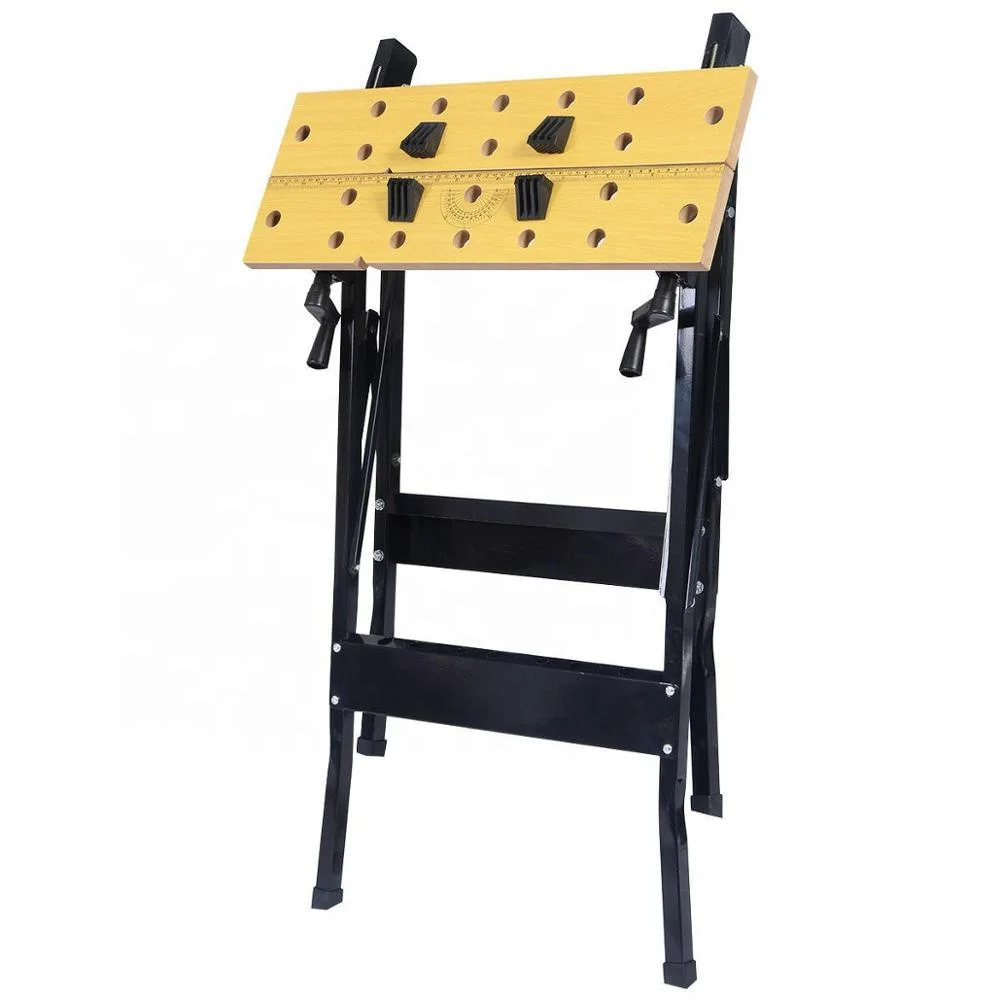 fold wooden steel work bench MAX 100kgs