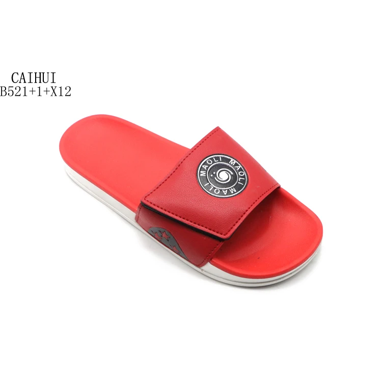 New Model Custom Slide Flip Flops Latest Design Simple Waterproof Rubber Slippers For Men
