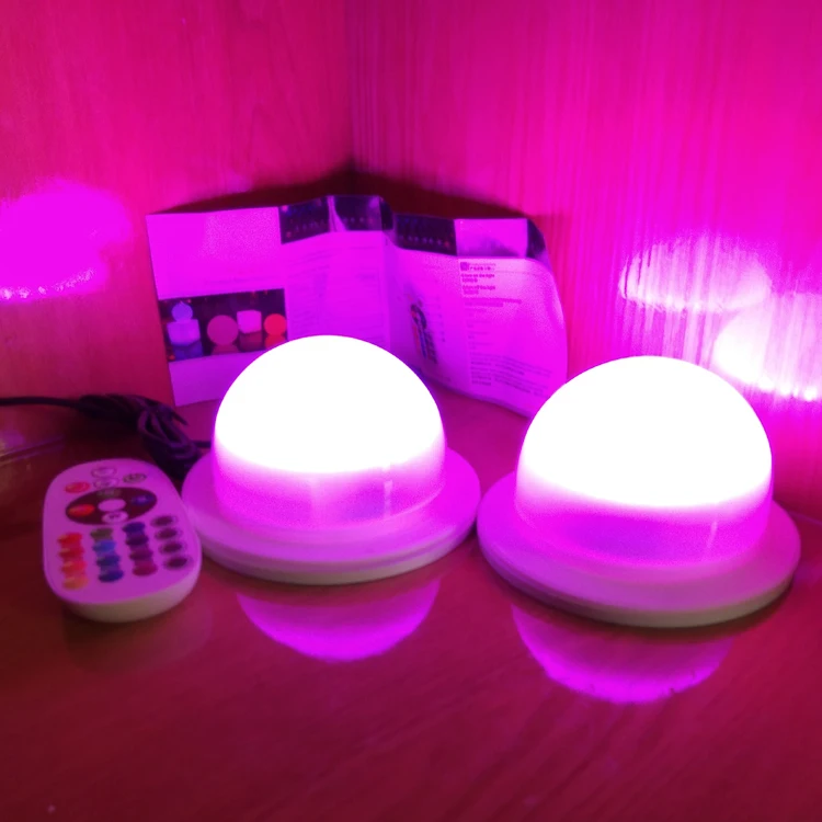 10 шт. Быстрая Бесплатная доставка супер яркий RGB Аккумуляторный аккумуляторный светодиодный модуль освещения для автомобиля или кровати
