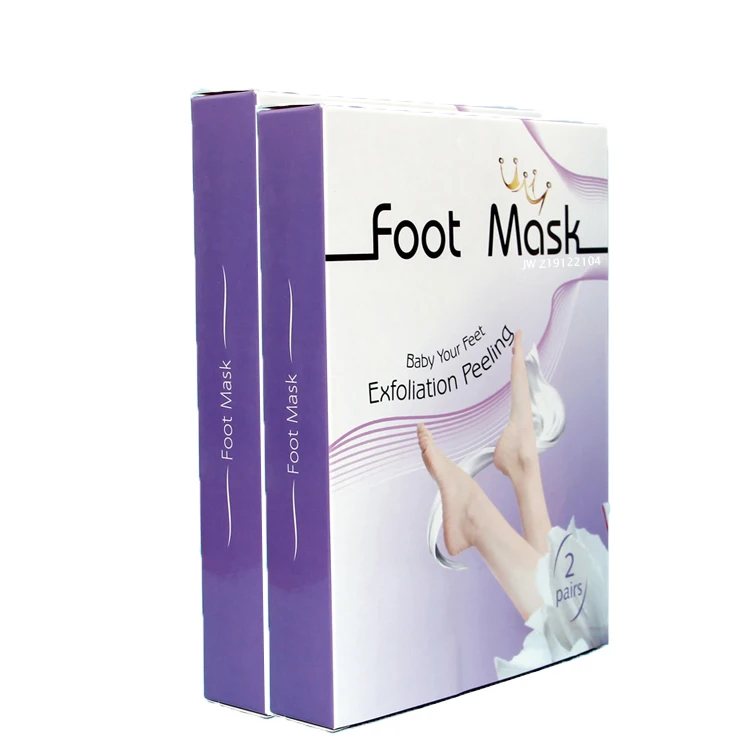 OEM Foot Peel Mask Exfoliant for Soft Feet, Exfoliating Booties for Peeling Off Calluses & Dead Skin, For Men & Women Lavender