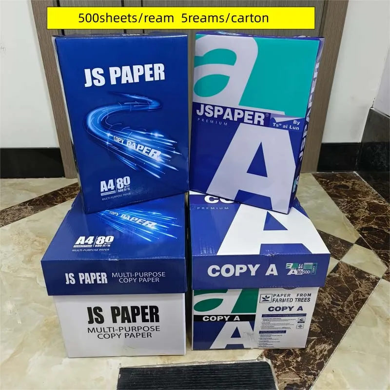 92 Bright A4 size office supplies printing Paper 75 gsm 20 lb 80gsm Copy Paper 8.5x11 inches one Ream (500 Sheets) letter size