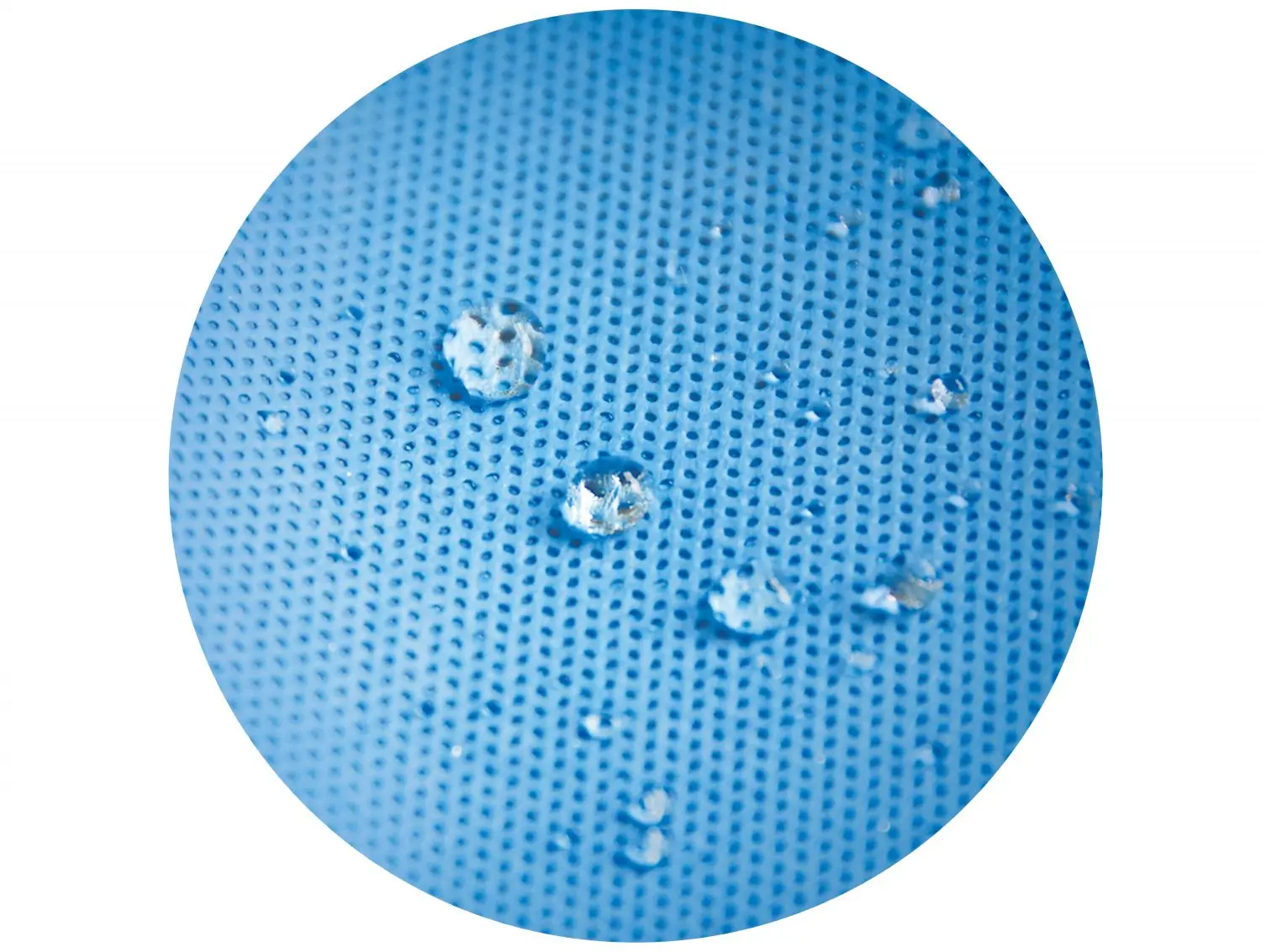 Surgical gown raw material medical blue SMS nonwoven fabric anti bacterial waterproof for drape