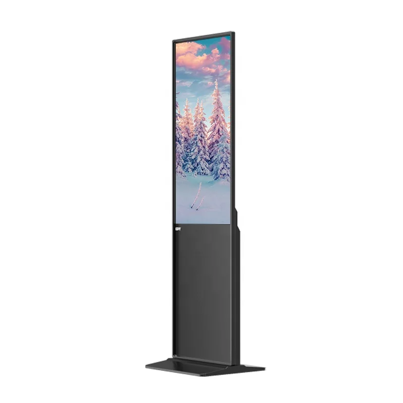 LOFIT 49 55 inch stand alone touch screen LCD double-sided screen LOFIT display double sided digital signage