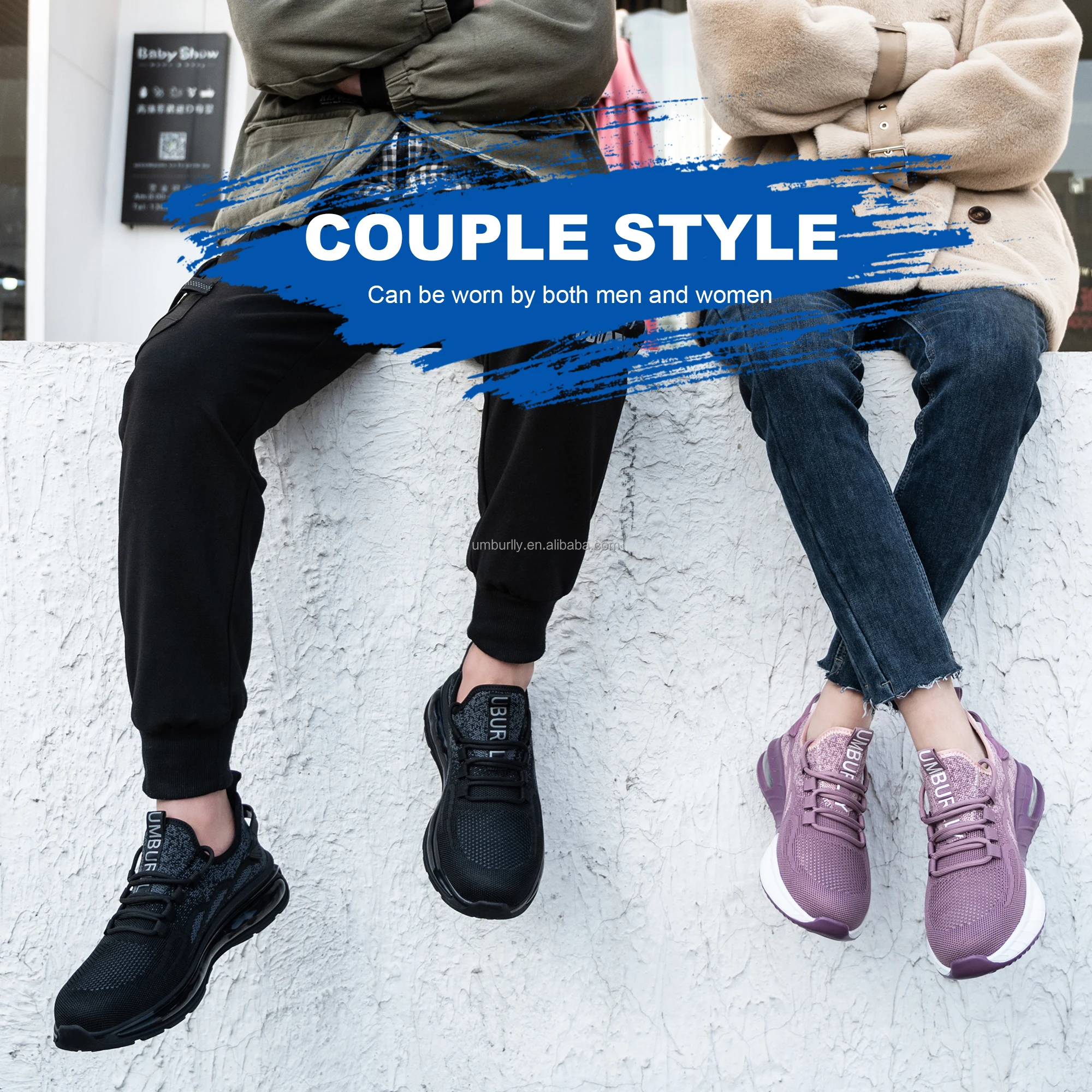 Safety Trainers with Steel Toe Cap for  Women  Lightweight Comfortable Safety Shoes Work Trainers with shoes safety steel toe