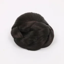 Chignon Hair Bun Pieces Updos Curly Messy Chignon Synthetic Hair