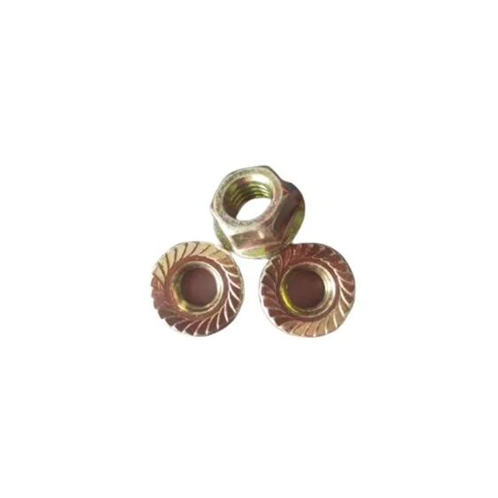 KEHUI fasteners Super September DIN 6923 flange nut Serrated non-slip anti-loosening hex nut Stainless steel flange nut