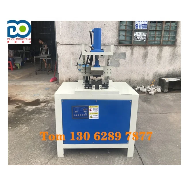  DO Hydraulic automatic angle cutting machine Stainless steel tube corner device windows pipe notching on