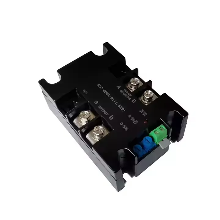 220V 1-8kw Single-phase Motor Soft Starter Solid state relay Single-phase Motor Soft Starter Controller Two-phase Soft-start