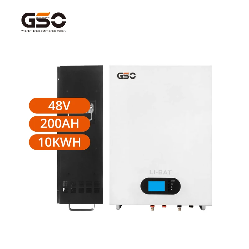 GSO 10kw Solar rechargeable Battery Backup Storage Systems lifepo4 lithium Battery