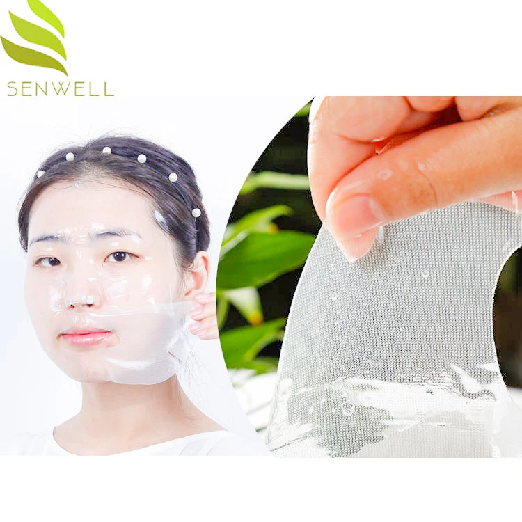 Transparent Diamond private label Hydrogel Collagen Face Mask
