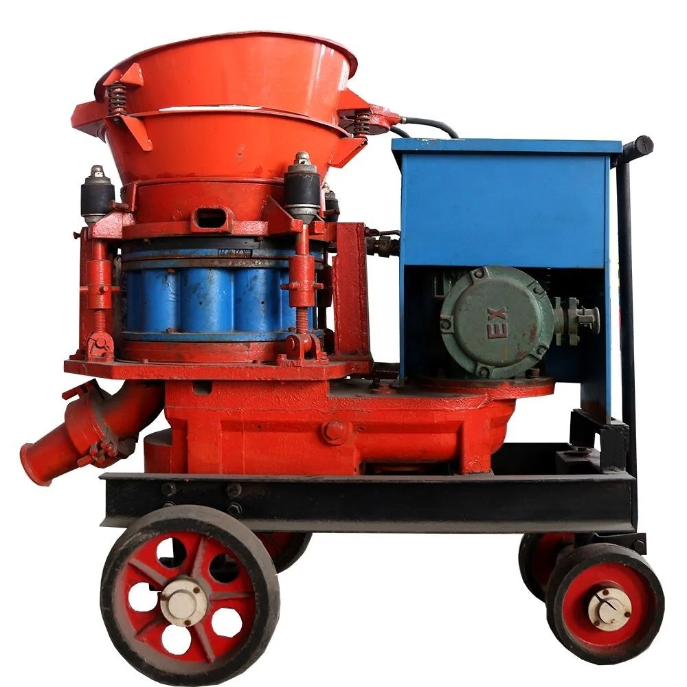 Best Quality Gunite Shotcrete Machines Spraying Plastering Dry Concrete Shotcrete Machine For Sale